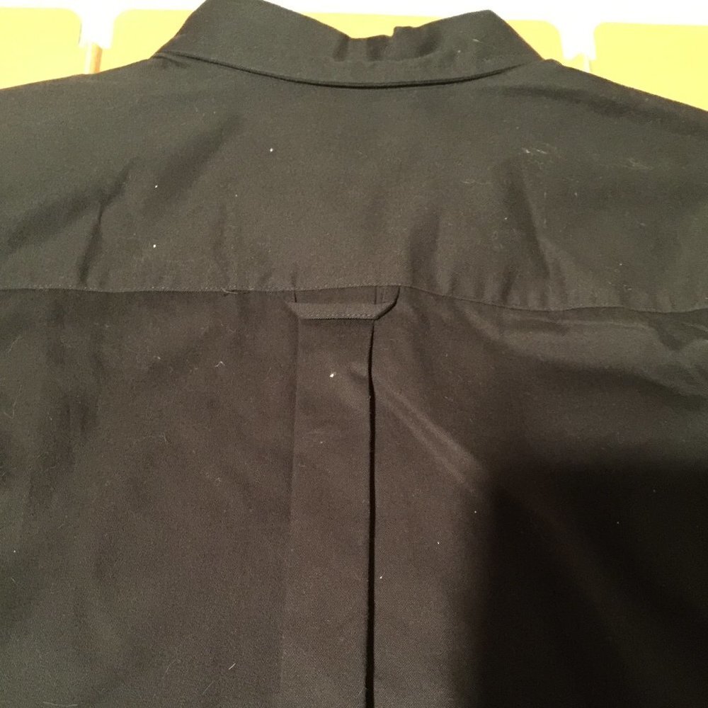 BILL BLASS Ladies Small Black Long Sleeve Shirt - Picture 7 of 9